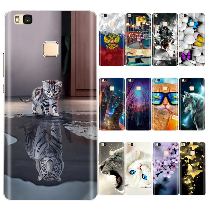 Чехол для Huawei P9 Lite 2017 силикон 2016 vns-l21 vns-l31 мягкий чехол | Мобильные телефоны и