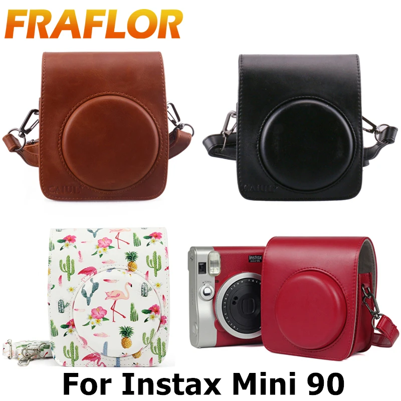 Для ЖК-дисплея с подсветкой FUJIFILM Instax Mini 90 Neo Classic Камера чехол из искусственной