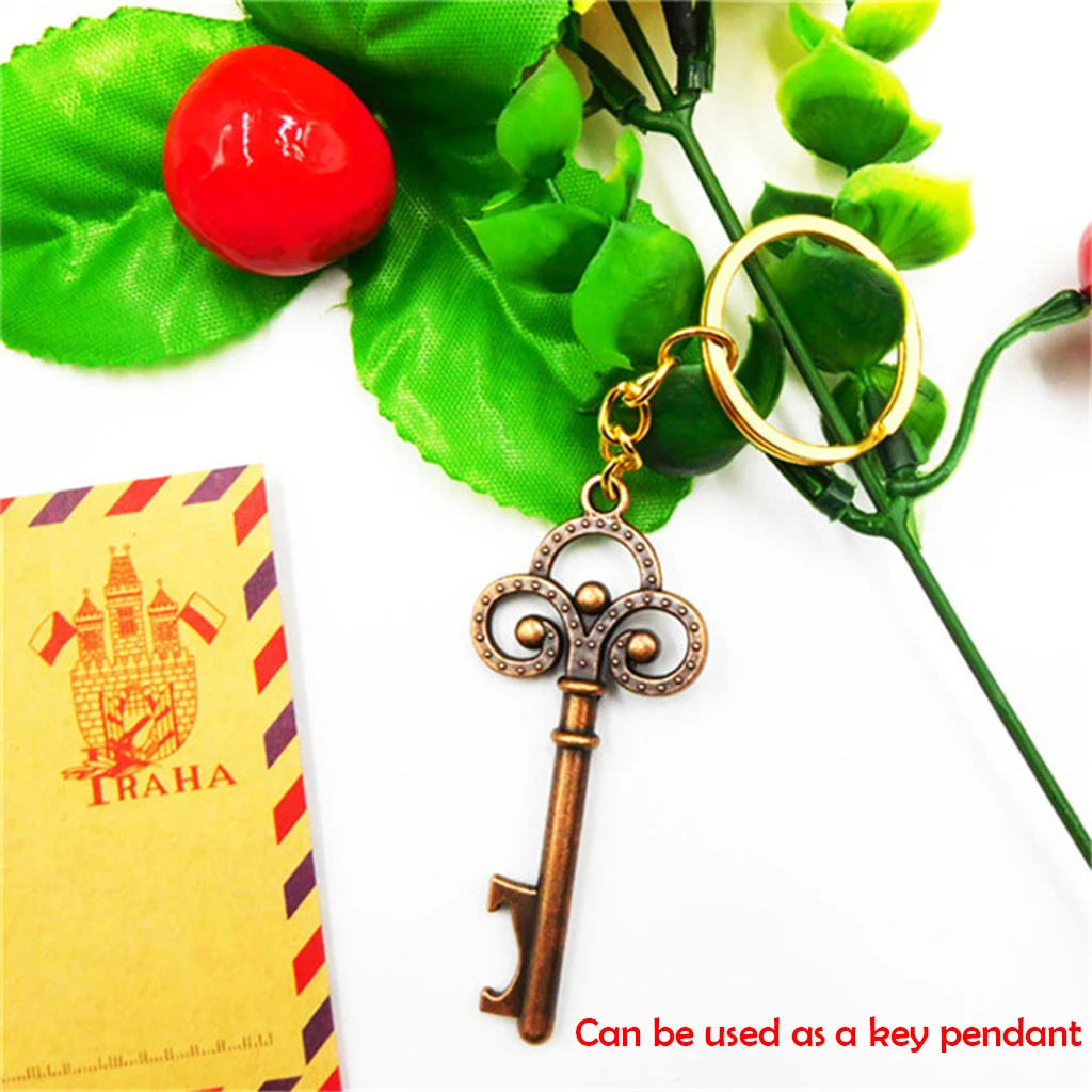 50 шт Свадебные сувениры бутылка в форме черепа открывалка + бирки винтажные