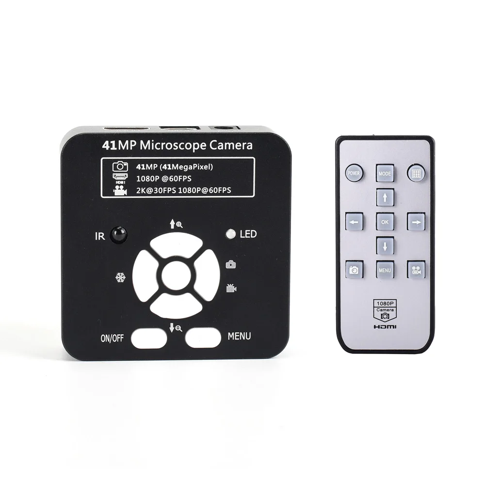 41 МП микроскоп камера 2K 60FPS FHD 1080P HDMI USB электронный видеомикроскоп цифровая лупа