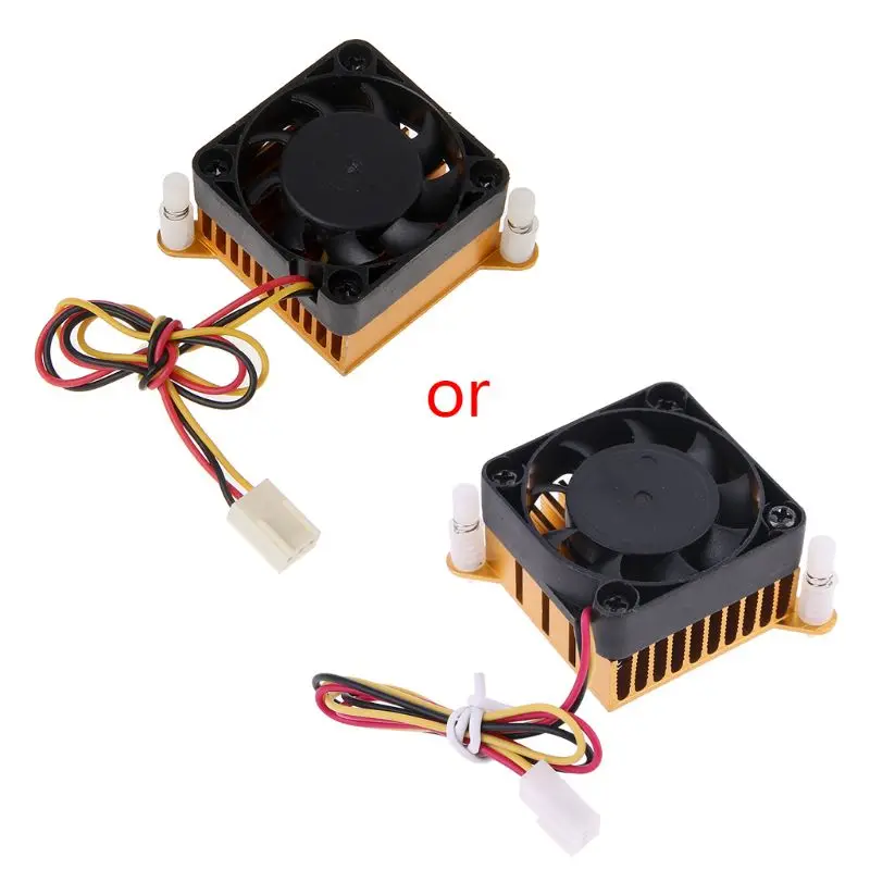 ПК Northbridge чипсет алюминиевый кулер радиатор 40 мм вентилятор для охлаждения