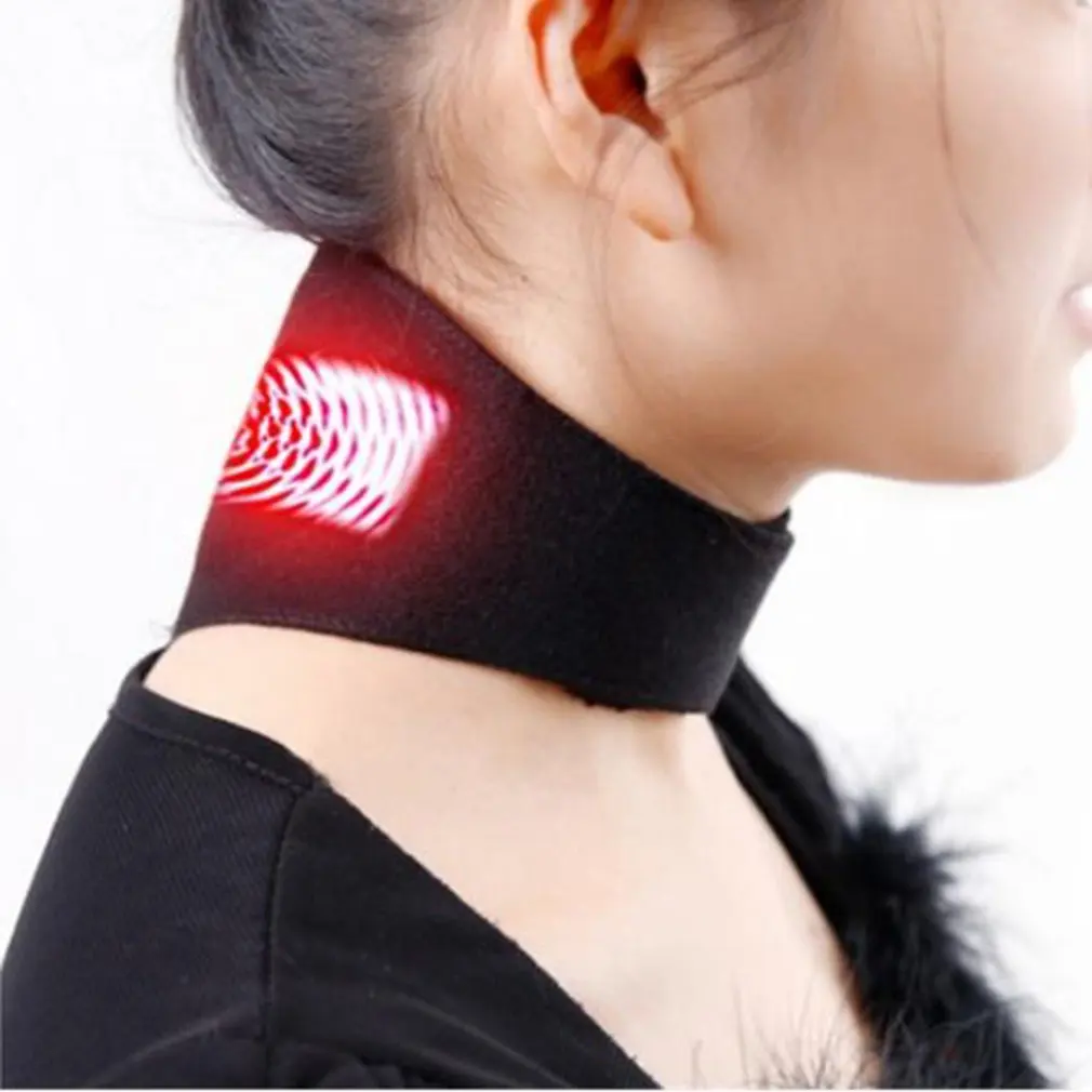 Neck Belt Tourmaline Self Heating Magnetic Therapy Wrap Brace Pain Relief Cervical Vertebra Protect Health Care | Электроника