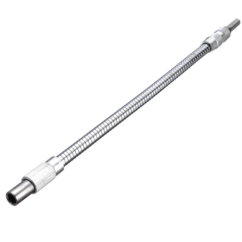 Новинка 30 см 1/4 дюйма шестигранный гибкий металлический вал удлиняющий насос