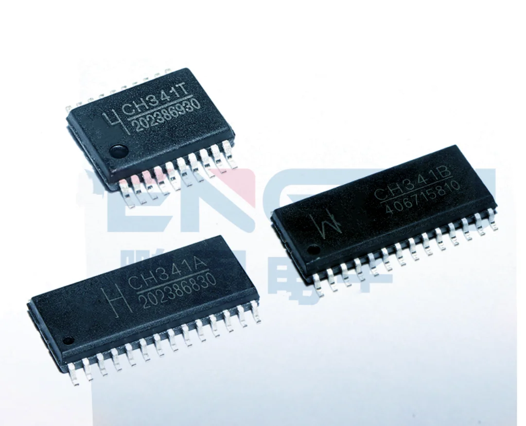 Микросхема интерфейса USB CH341A CH341B CH341T SOP28/20 10 шт. | Электронные компоненты и