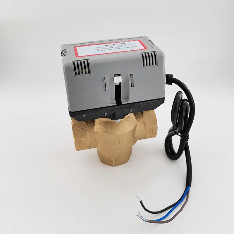 3-ходовой мотор типа Honeywell Электрический латунный шаровой кран 16 бар VC6013/VC4013 1 дюйм