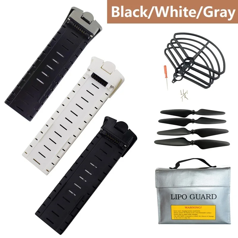 Аккумулятор для дрона HS700D 2 шт./компл. 7 4 В 2800 мАч запасная часть четырехосевого