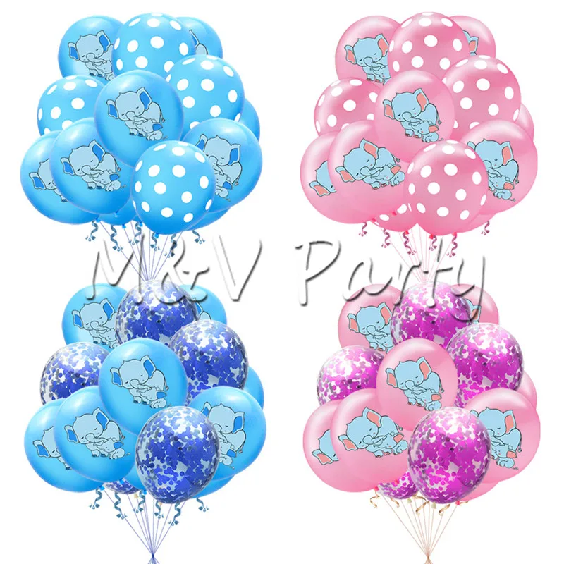 Пол раскрывает тему вечерние мультфильм слон латекс набор воздушных шаров