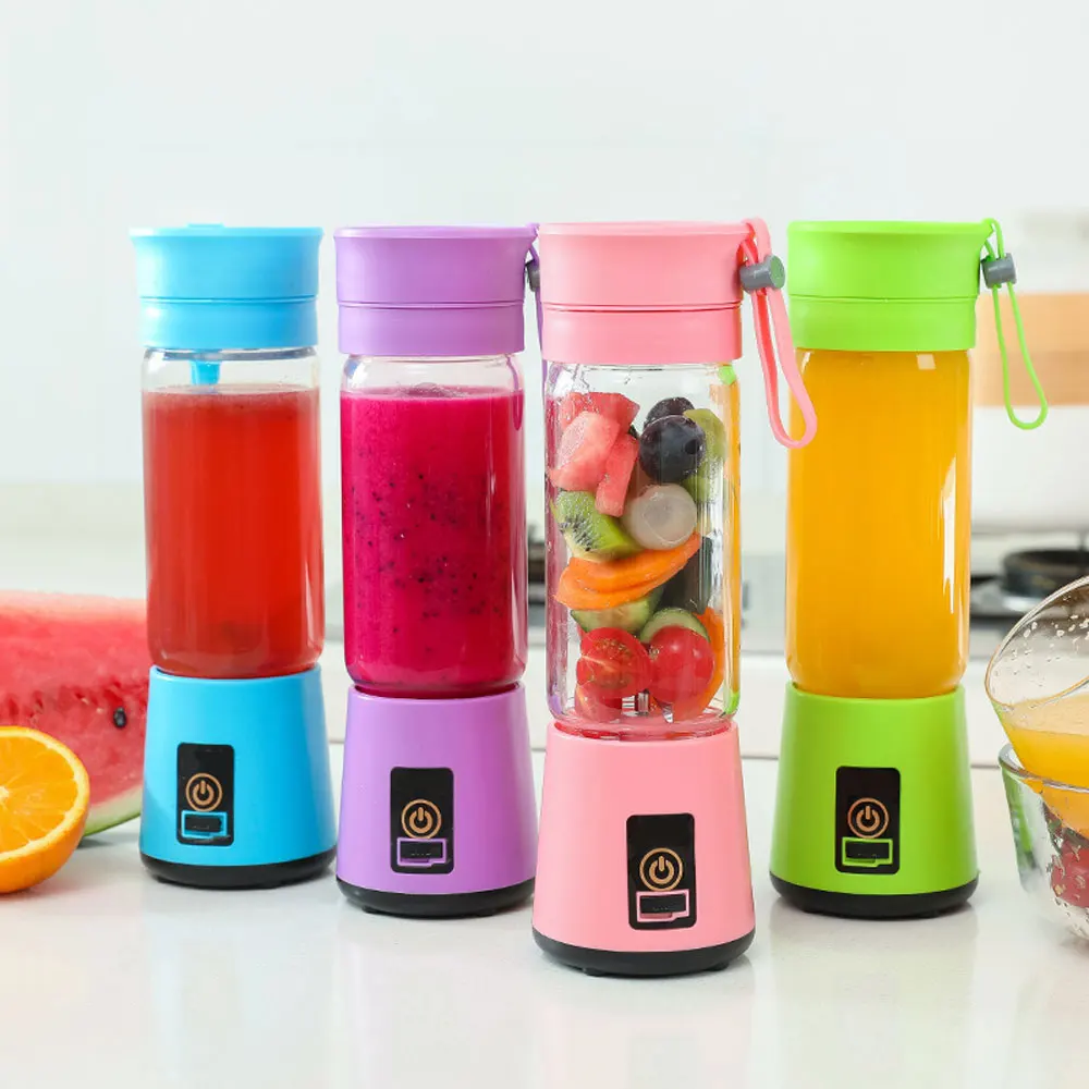 Portable Size USB Electric Fruit Juicer Handheld Smoothie Maker Blender Stirring Rechargeable Mini Juice Cup Water | Бытовая техника