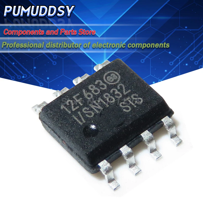 5 шт. PIC12F683-I/SN 12F683-I/SN PIC12F683 12F683 IC SOIC8 SOP8