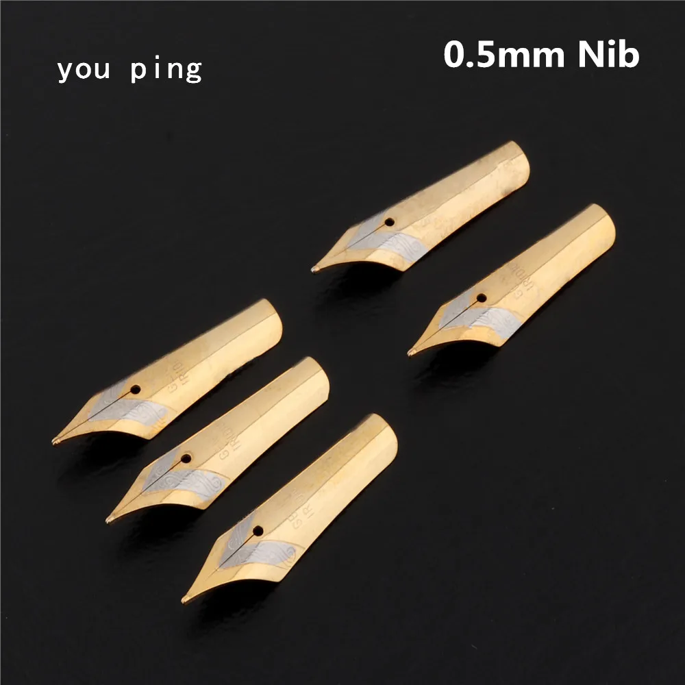 Высокое качество 5 шт. Золотая перьевая ручка универсальная другая вы можете