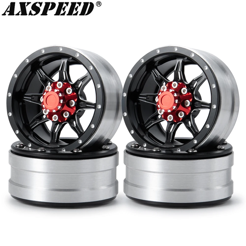 Колесные диски AXSPEED из сплава 1 9 для Axial SCX10 TAMIYA CC01 D90 D110 TRX4 TRX6 1/10 Радиоуправляемый