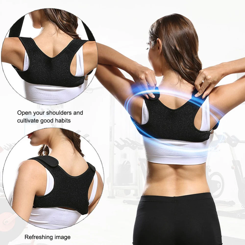 New Posture Corrector Back Brace Adjustable Straightener Fixer beauty shape tools Support Orthopedic Vest | Красота и здоровье