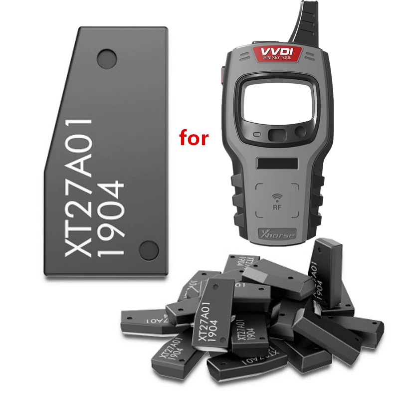 10 шт./лот чип Xhorse VVDI Super Clone XT27A01 XT27A66 для ID46/40/43/4D/8C/8A/T3/47 VVDI2 Key Tool Mini | Автомобили и