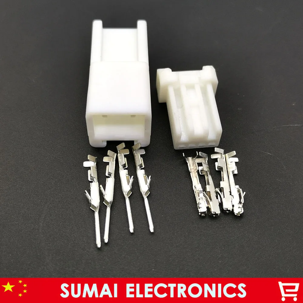 4 контакта 6098-4978 6098-4944 штекер и гнездо автомобиля автомобильный Электрический