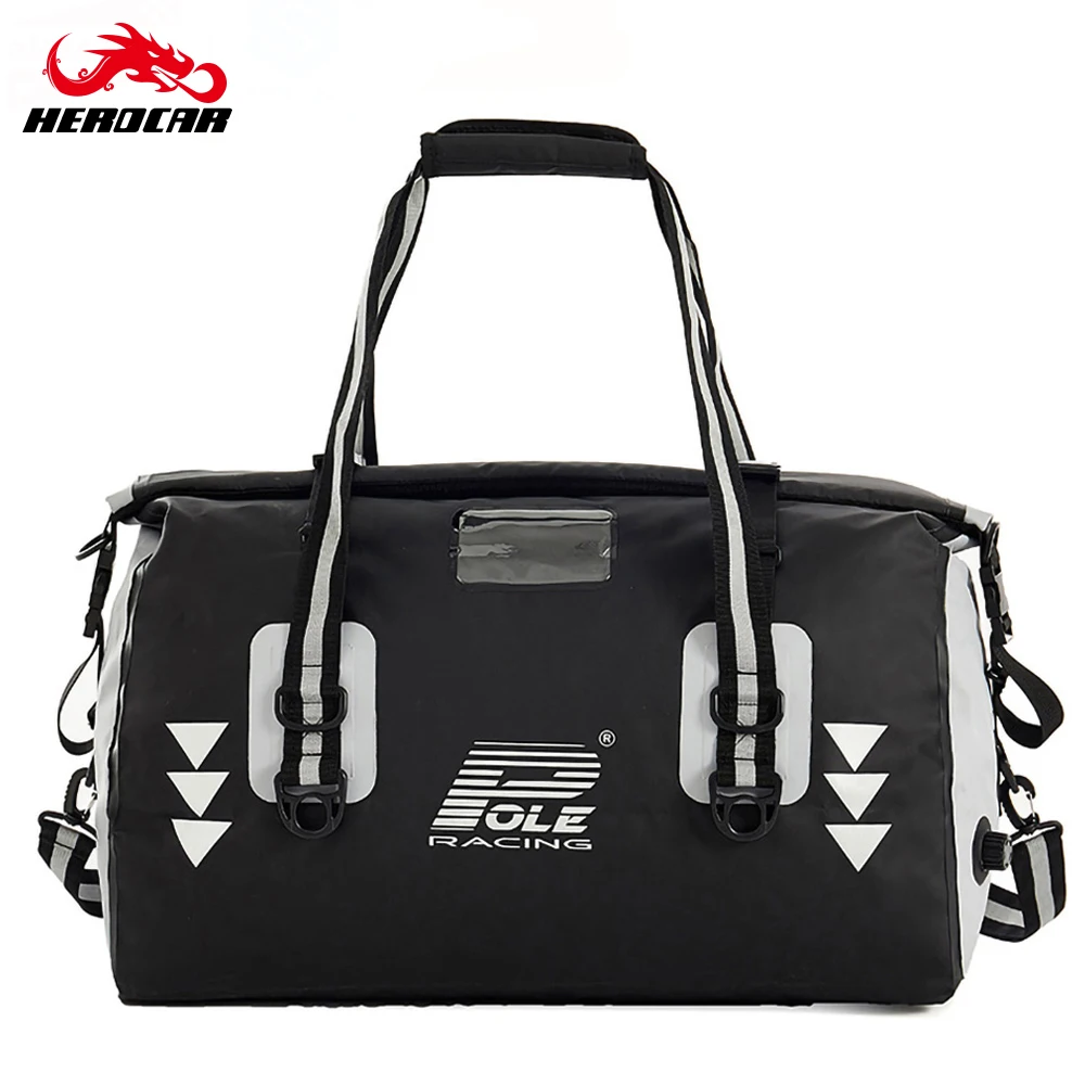 POLE сумка для мотоцикла 40L 60L 100L многофункциональная водонепроницаемая шлема