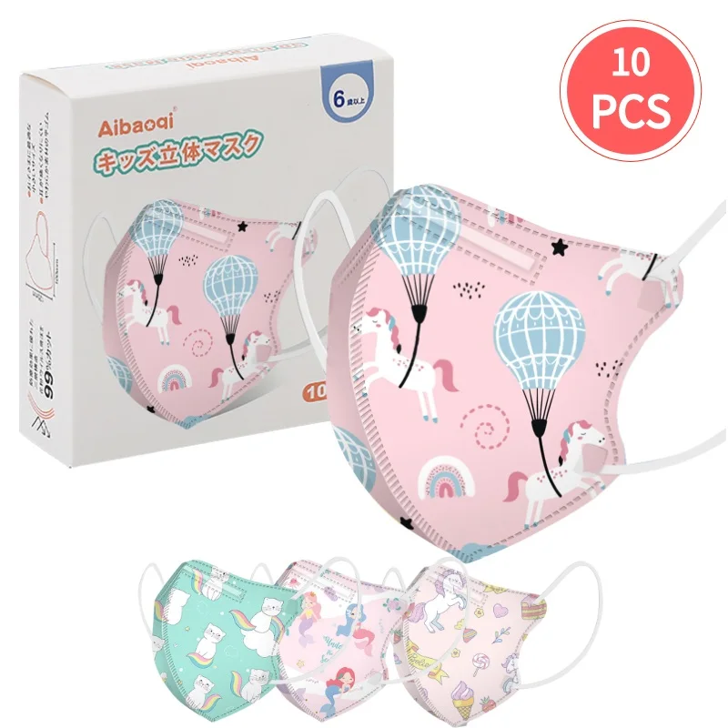 10 шт. детские маски для лица 4-12 лет | Красота и здоровье