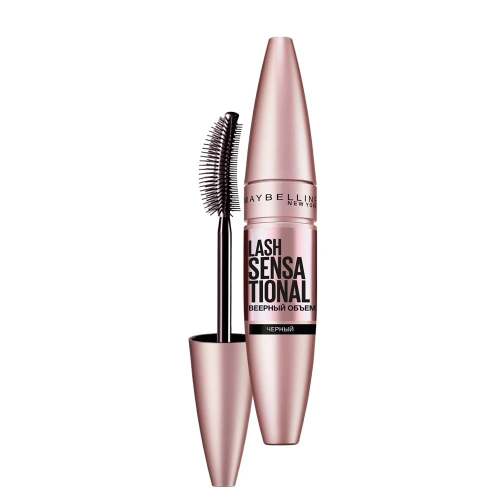 Maybelline New York Тушь для ресниц &quotLash Sensational&quot Веерный объем Интенсивно-черный 9 5 мл