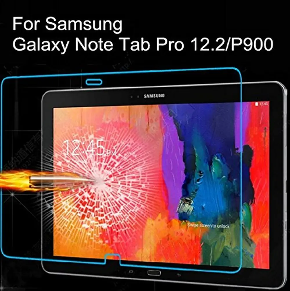 2 упаковки P900 P901 P905 закаленное стекло для samsung galaxy note pro 12 дюйма защита экрана