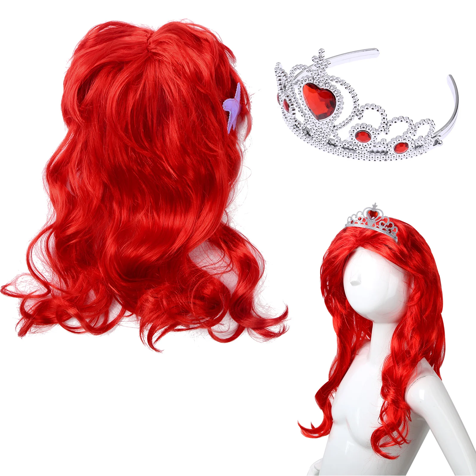 Детская юбка-Русалка для девочек аксессуары волос косплея и Хэллоуина | одежда