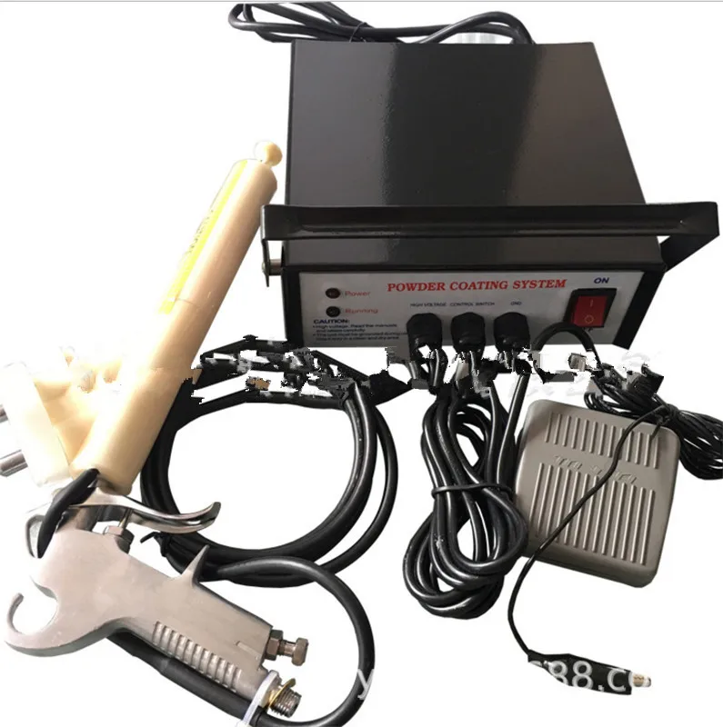 Metal workpiece spray machine Mini Powder Coating System110V/220V Plastic spraying PC03-5 grade static adjustable plasti |