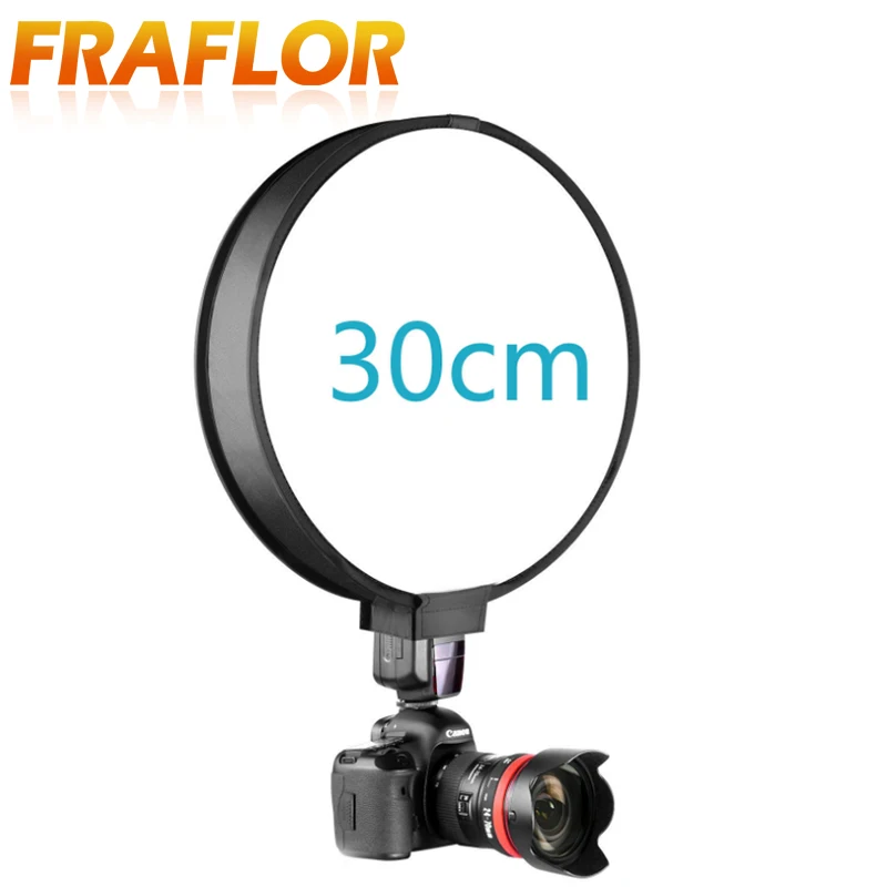 Портативный складной мини-софтбокс 30 см студийный рассеиватель дюйма для