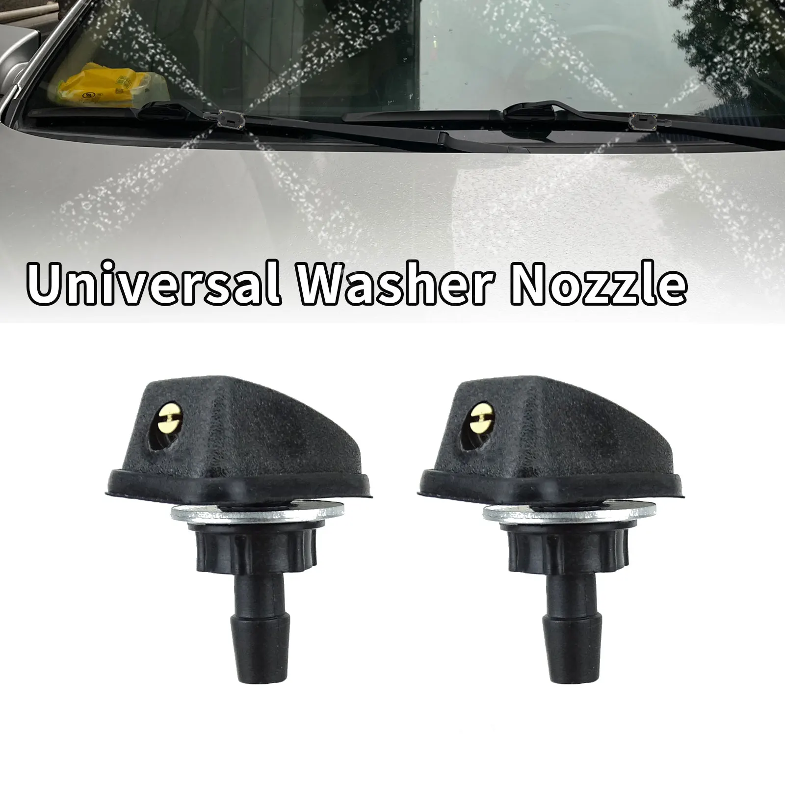 Универсальные насадки для мойки лобового стекла автомобиля 8 мм | Автомобили и
