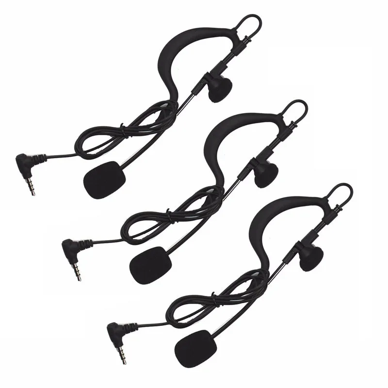 3 шт. наушники с креплением на ушной крючок 5 мм порт гарнитура для Vnetphone V4 V6 FBIM