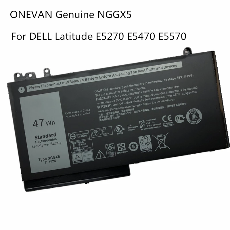 Аккумулятор для ноутбука DELL Latitude E5270 E5470 M3510 E5570 E5550 JY8D6 954DF 0JY8D6 11 4 V 47WH | Компьютеры и