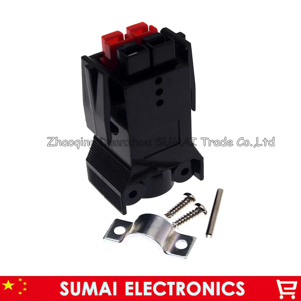 Новый 4-х контактный 30А 600В женский PCB разъем питания с 4 контактами / полюсами / проводами для батарейных разъемов для ИБП, погрузчиков, электромобилей и т.д.