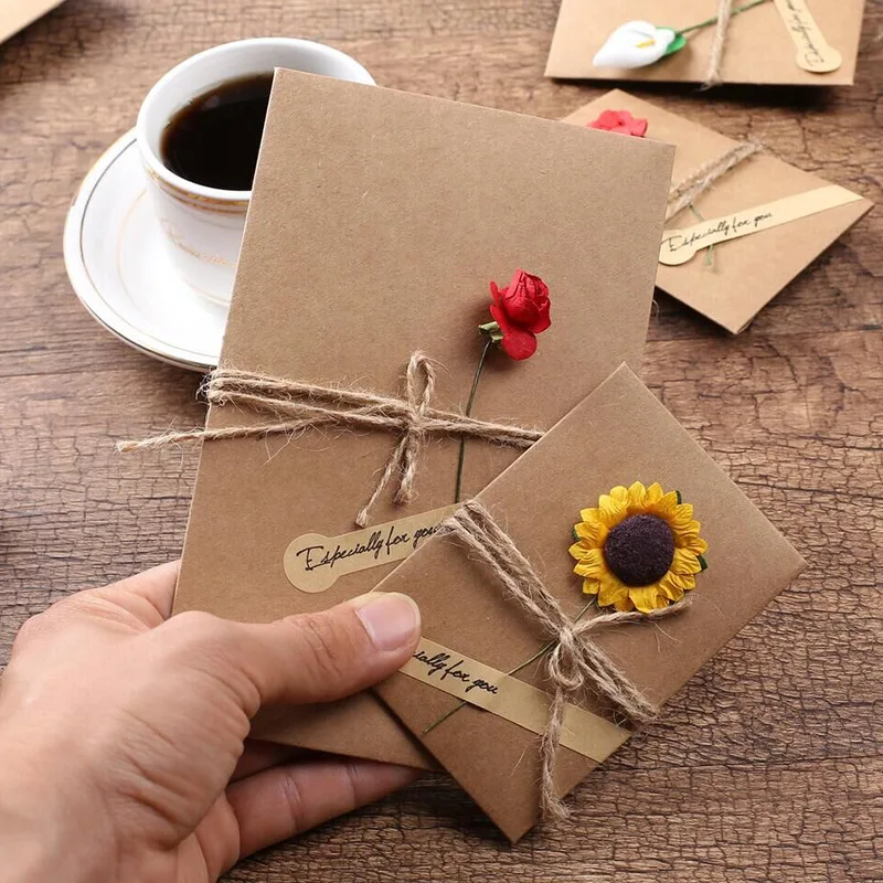17.5X11cm 1pc Kraft Paper Envelope Gift Bags Vintage For Card Scrapbooking Stationery | Канцтовары для офиса и дома