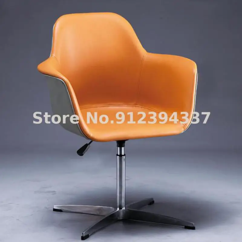 Стул Компьютер Дом Удобный Сидячий Эргономичный Вращающийся Скандинавский Простой Письменный Светлый Роскошный Офис