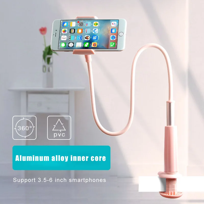 Держатель для телефона гибкий кронштейн смартфона спальни Универсальный