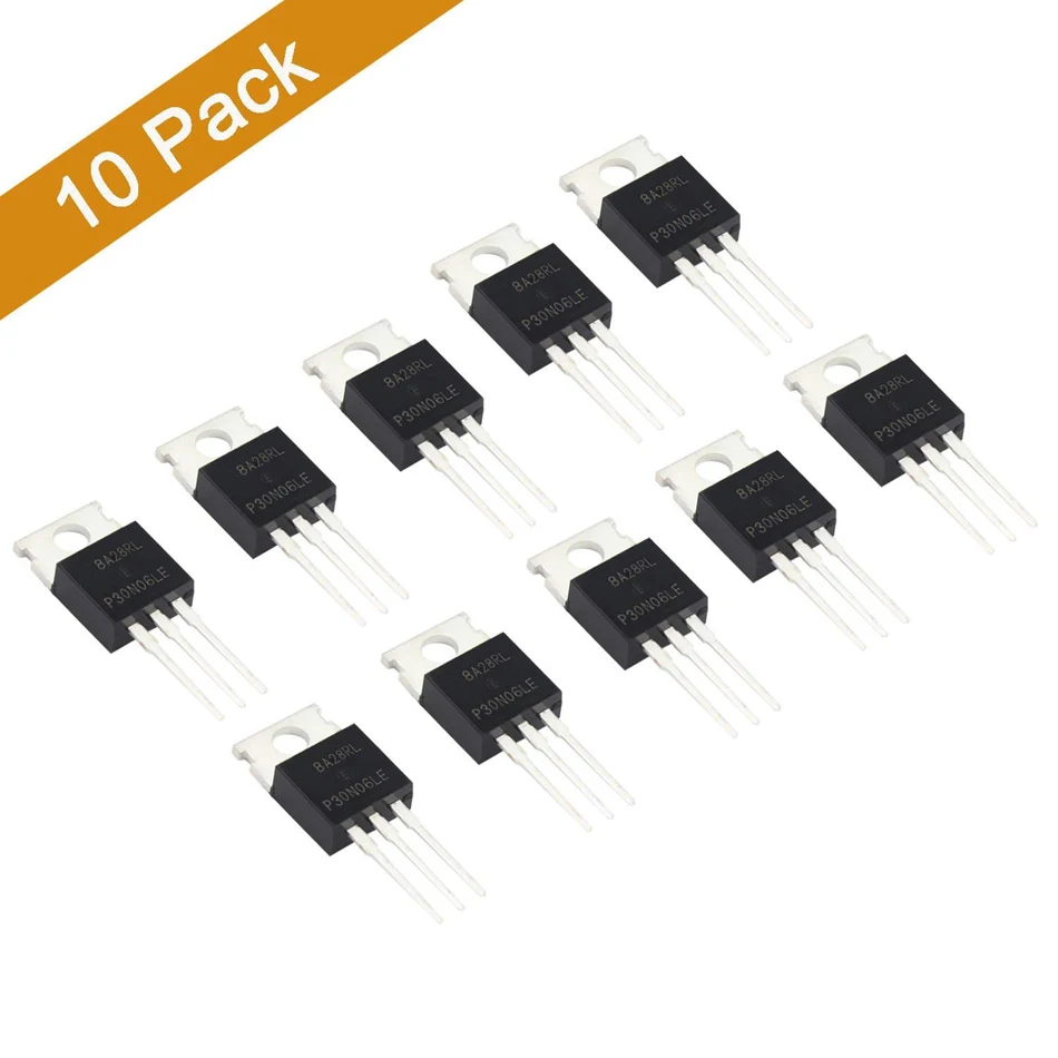 10 шт. RFP30N06LE 30 А 60 В N-канальный МОП-транзистор от-220 с электростатическим разрядом