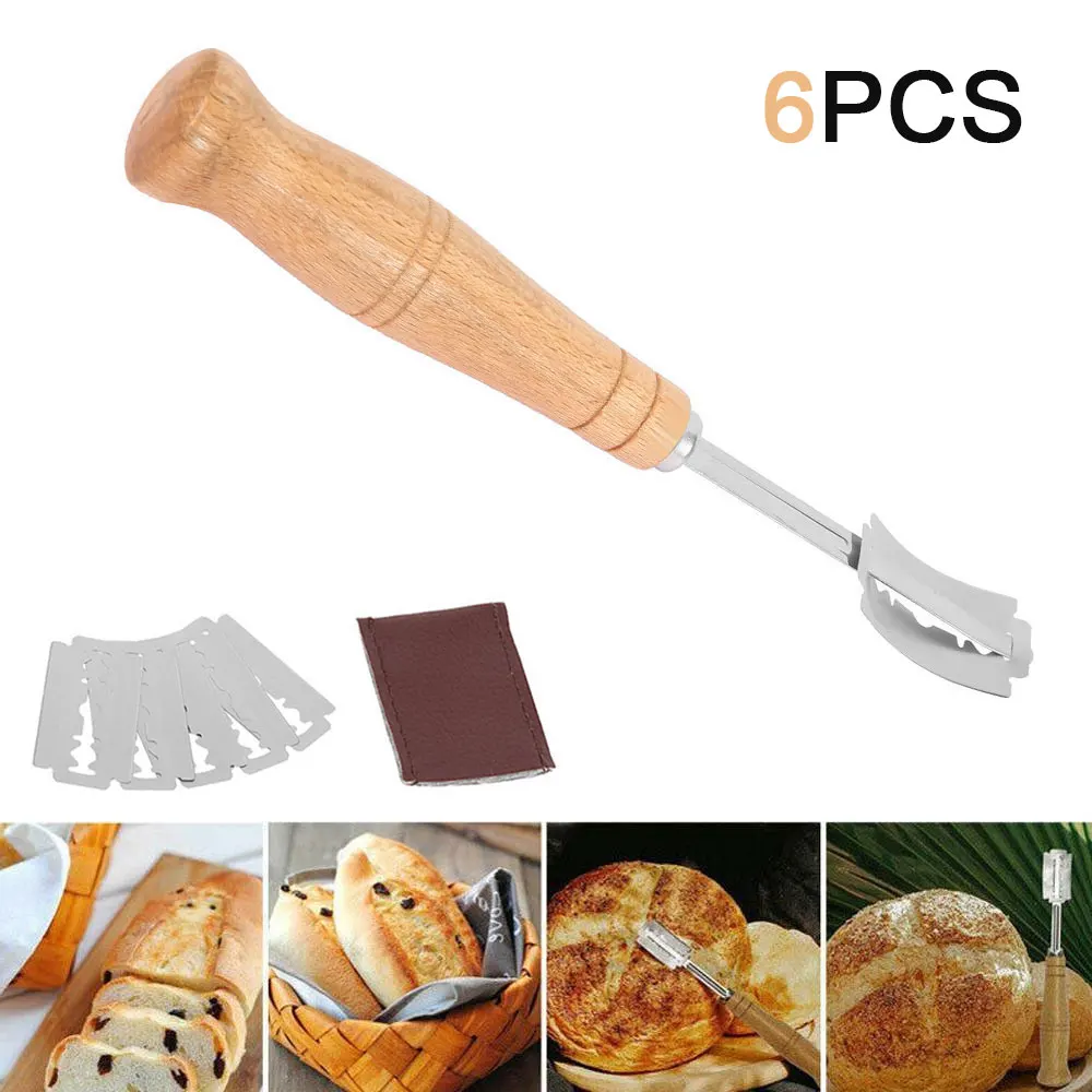 Резак для хлебобулочных изделий тесто хлеба подсчета очков нож тостов бритвы