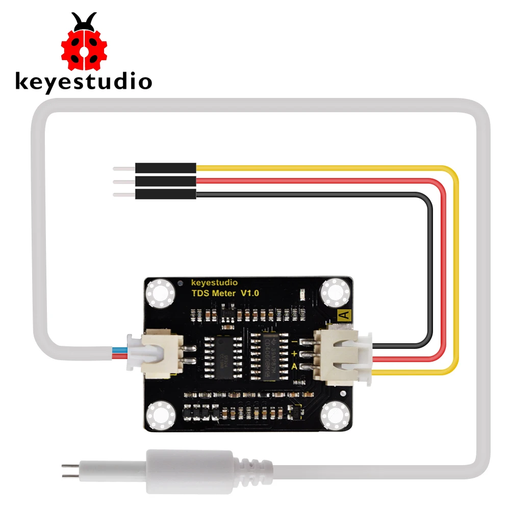 Датчик качества воды keyestudio TDS плата V1.0 модуль измерителя фильтр для Arduino Unor3 -