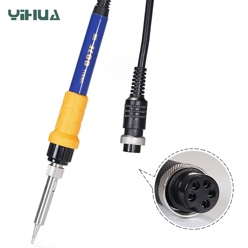 Паяльник YIHUA 907F с синей ручкой 60 Вт|soldering iron|iron soldering toolheater hakko |