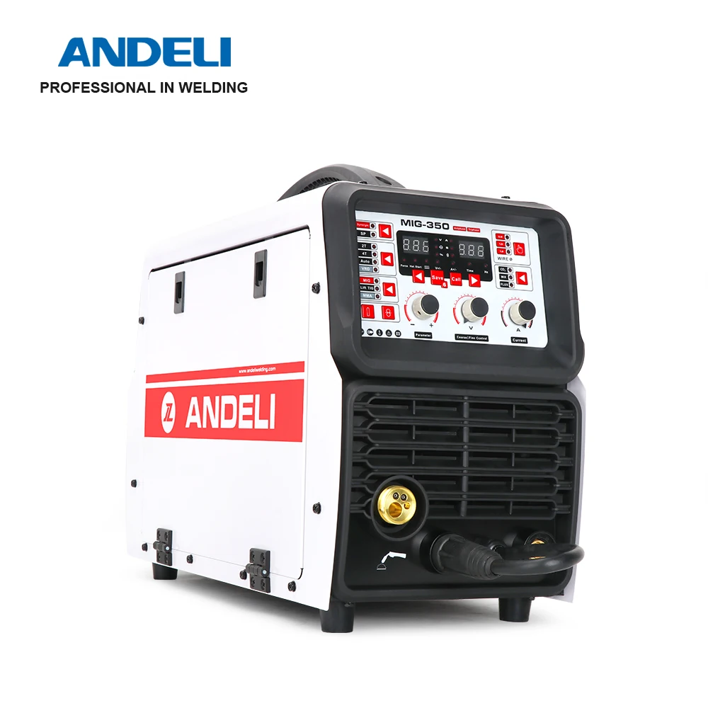 ANDELI MIG-350 инверторный Сварочный аппарат MIG LIFT TIG MMA 3 в 1 Многофункциональный