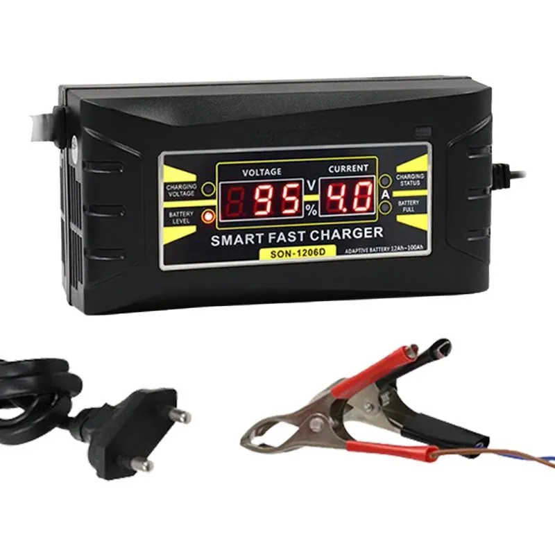 Умное зарядное устройство SUOER SON-1206D 12 вольт макс. 6 Ампер |