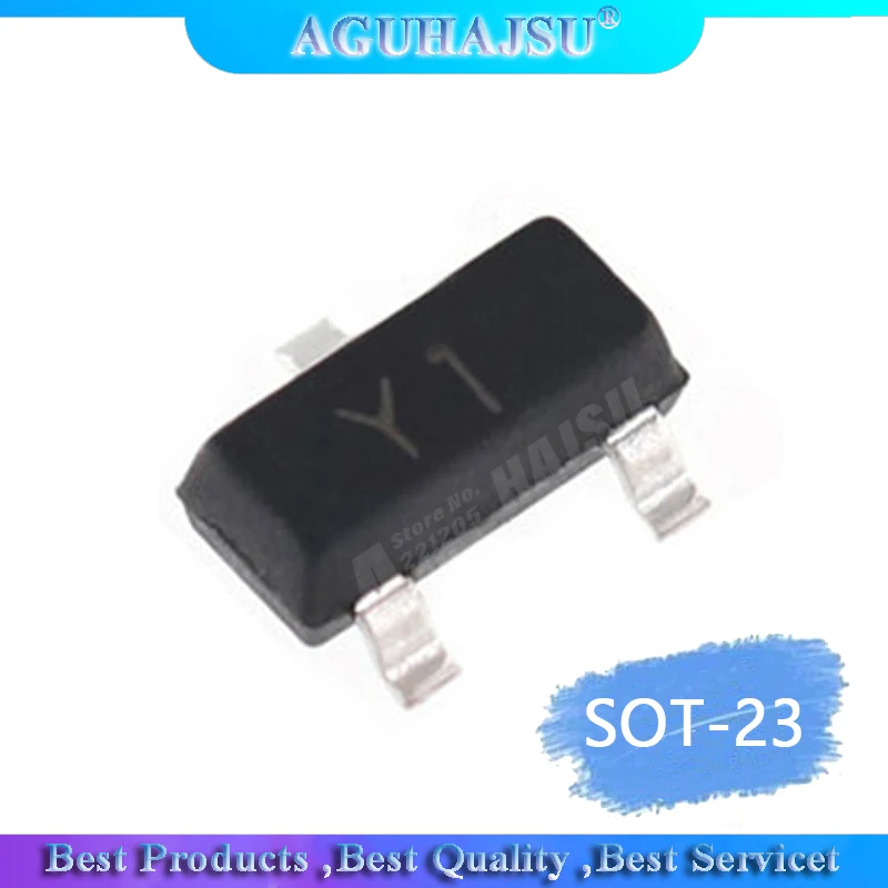 100 шт. SS8050 SOT23 MMBT8050 SOT MMBT8050LT1G SMD Y1 SOT-23 Новый транзистор |