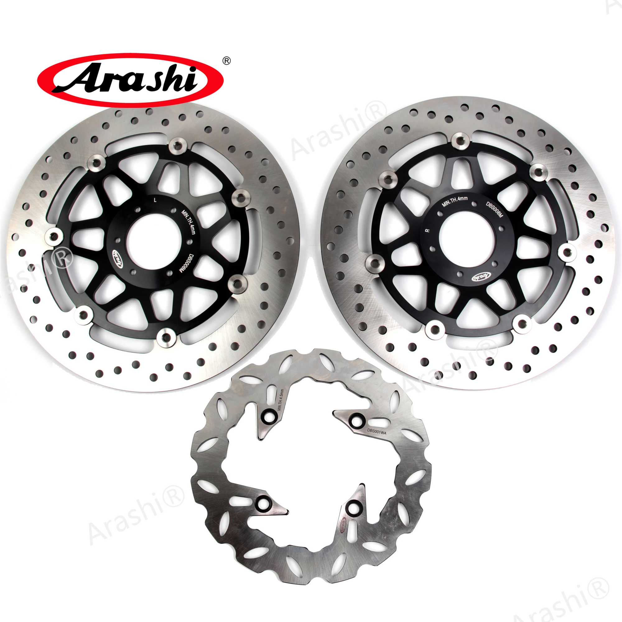 Arashi 1 комплект для HONDA CB 400 VTEC 1999 - 2015 CNC плавающий передний тормозной диск задний