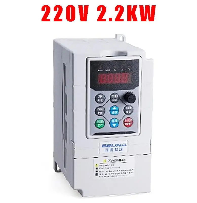 Инверторы VFD с ЧПУ 220 В кВт 1-фазный вход и 3-фазный выход Частотный