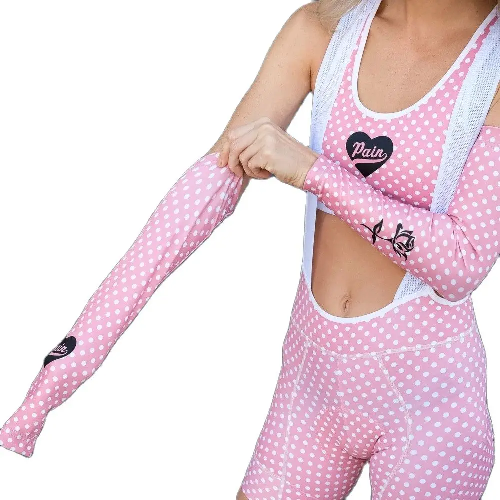 Чехол с черепом Love The Pain велосипедный защитный рукав Дорожный комплект защитой от