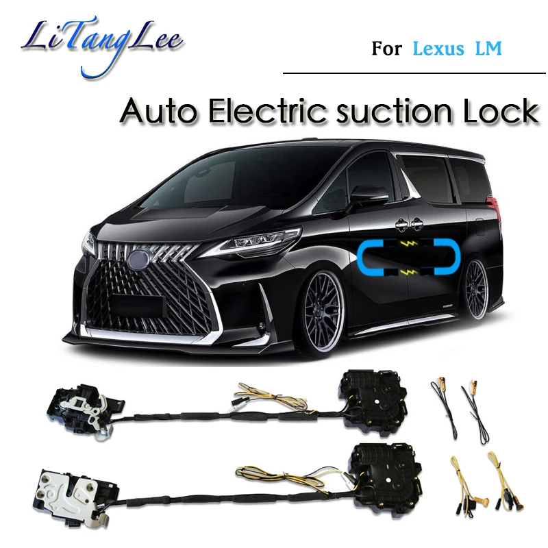 Для Lexus лм 2019 ~ 2020 передней двери автомобиля Elantra Accent Tucson мягкого закрытия дверцы