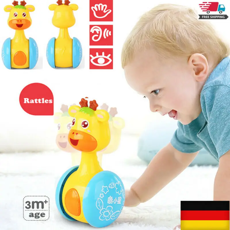 Прелестная игрушка-неваляшка для детей 3-12 месяцев детская игрушка подарок