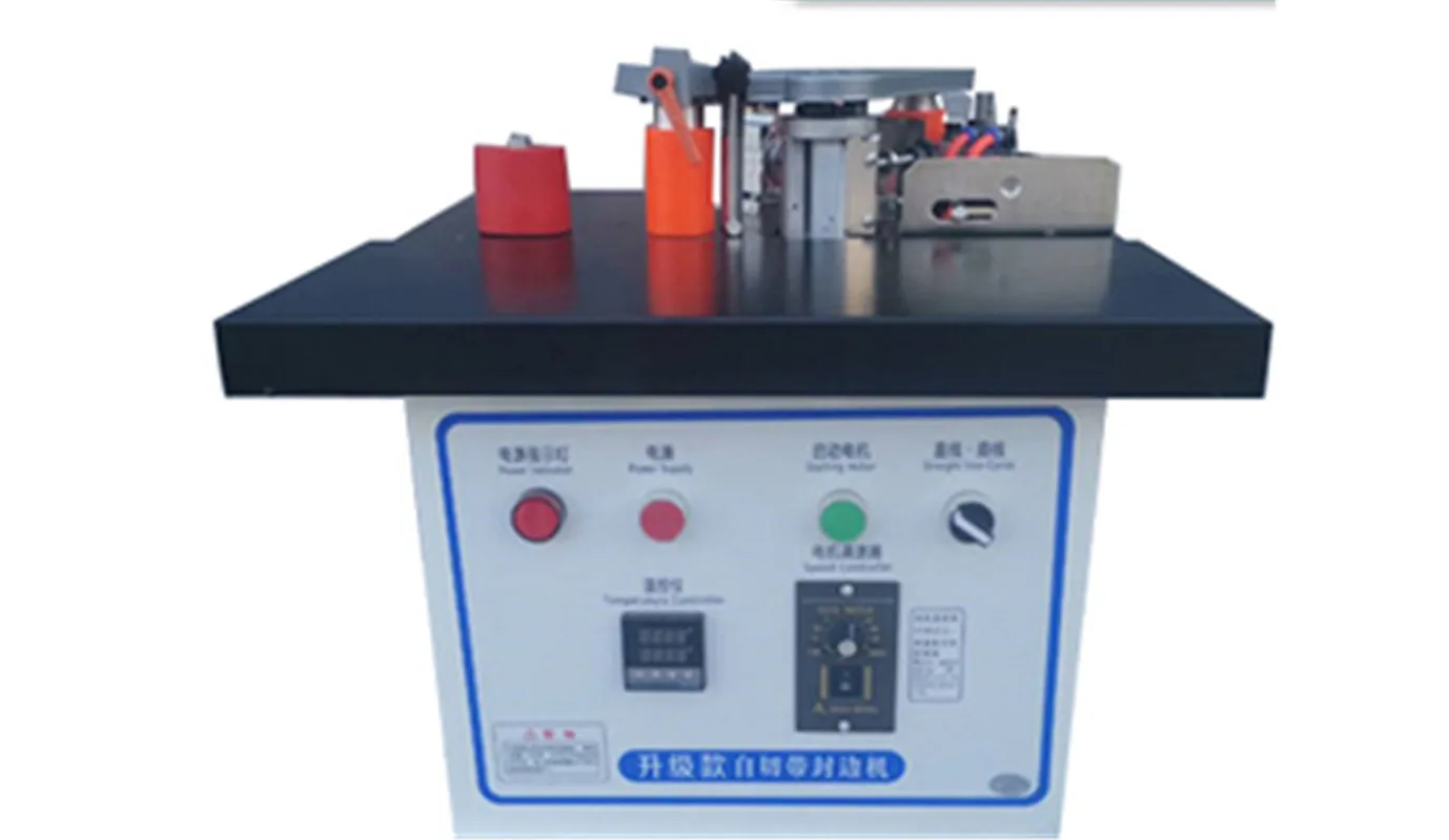 Облицовочная машина для обработки кромок контроль скорости мини Ручная обрезка