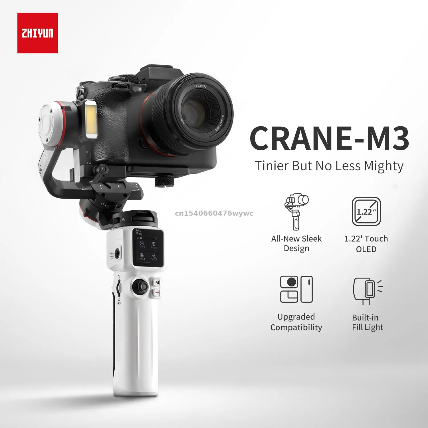Карданный стабилизатор ZHIYUN Crane M3 Ручной Стабилизатор для смартфонов DSLR