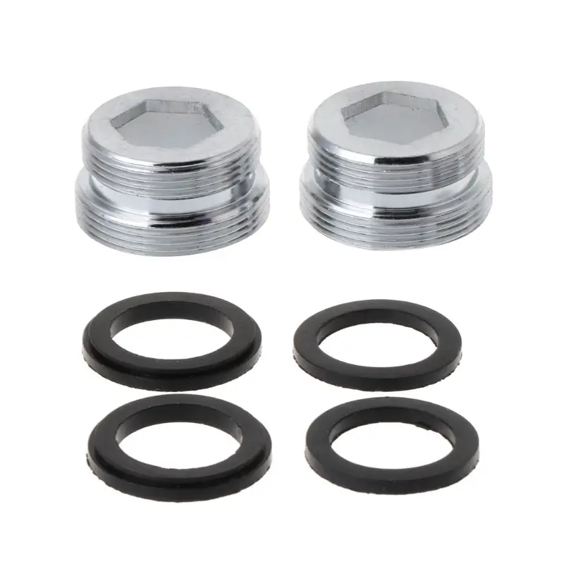 2 шт. двойной резьбовой смеситель адаптер Передача M22 внутренний M24 внешний