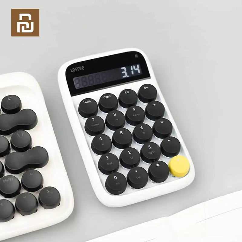 YouPin Lofree Bluetooth цифровая клавиатура многосистемная совместимая с подсветкой микро