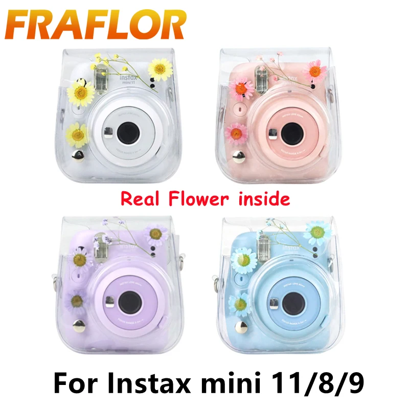 Прозрачный защитный чехол для камеры Polaroid Fuji Fujifilm Instax Mini 11/9/8 | Электроника