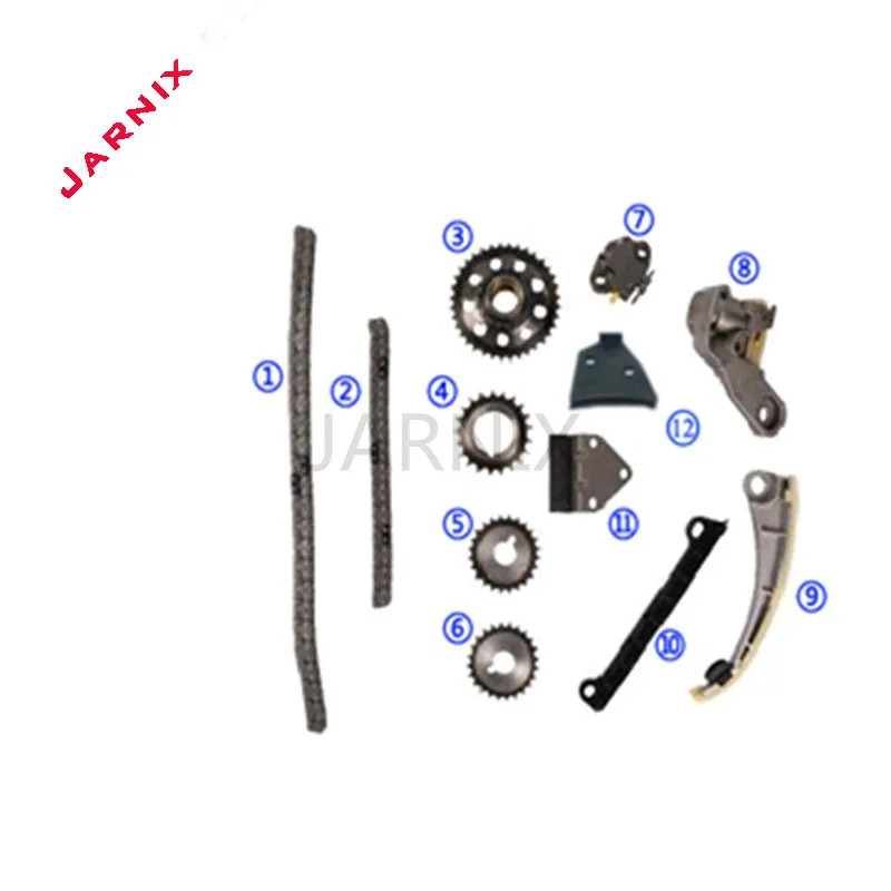 Комплект цепи ГРМ для Suzuki Vitra 2 0 (98-03) J20A / J18A OEM:12761-77E00 05E98S 12762-77E00 05E56S 12745-77E00 |